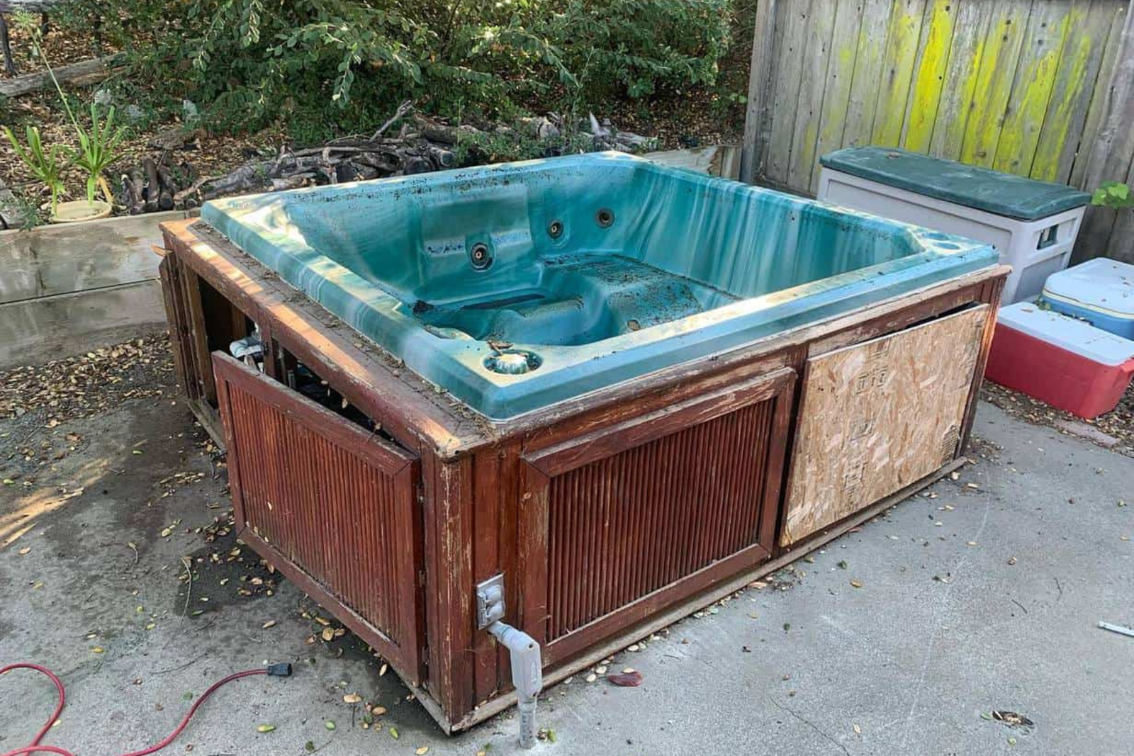 Hot Tub Removal