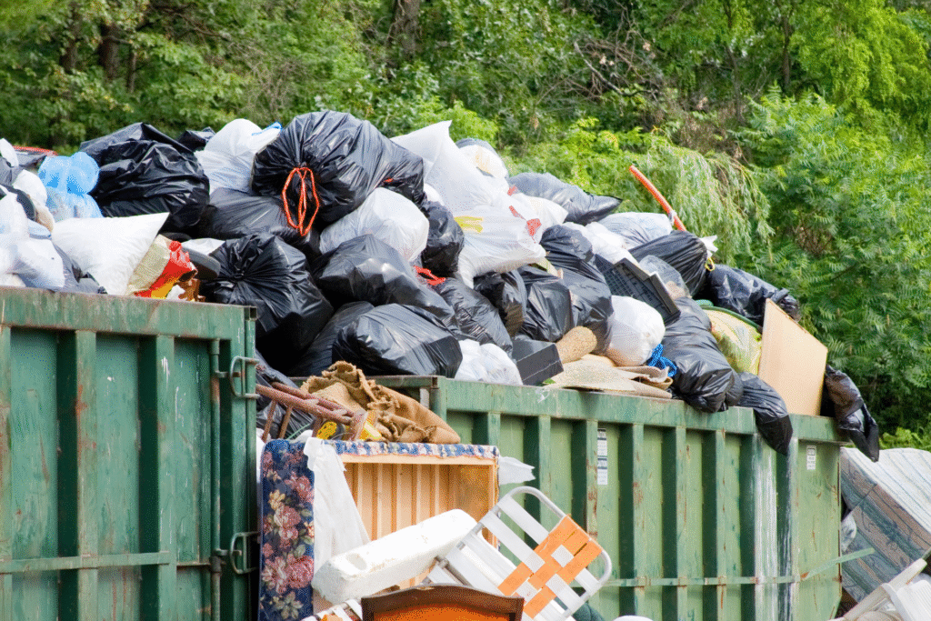 Dumpster Overflow Cleanup